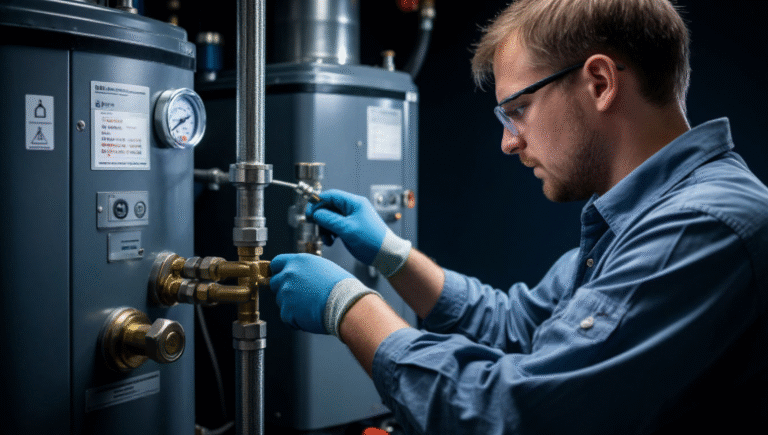 как подключит газовый котел